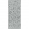 Sticker srebrny 07106 - pisanki x1 Sticker srebrny 07106 - pisanki x1