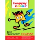 Blok techniczny A3 Happy Color 170g kolor 10k x10
