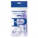 Zestaw geometryczny Pratel 30cm x1 Zestaw geometryczny Pratel 30cm x1