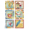 Papier ryowy A4 Stamperia 332 Patchwork Kartki x1