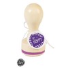 Stempel Heyda gumowy okrgy Be Happy x1