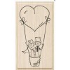 Stempel Heyda gumowy Balon ślubny x1 Stempel Heyda gumowy Balon ślubny x1
