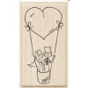 Stempel Heyda gumowy Balon lubny x1