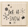 Stempel Heyda gumowy Let it Snow x1 Stempel Heyda gumowy Let it Snow x1