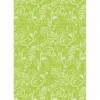 Bibua gadka Heyda 50x70cm ornament zielona 5e x1