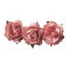 Róże papierowe Heyda 2,5cm herbaciane x12