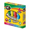 Plastelina As - 6 kol. x1 Plastelina As - 6 kol. x1