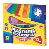 Plastelina Astra - 12 kol. prostktna XXL x1