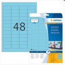 Etykiety Herma kolor 45,7x21,2mm niebieski x960