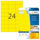 Etykiety Herma kolor 70x37mm żółty x480