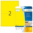 Etykiety Herma kolor 199,6x143,5mm żółty x40