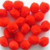 Pompony 10mm czerwone 72e x1 Pompony 10mm czerwone 72e x1