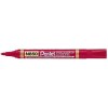 Marker Pentel N850 czerwony x12 Marker Pentel N850 czerwony x12