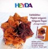 Papier do origami 15x15cm Heyda pomar/fiolet x64
