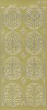 Sticker złoty 01832 - pisanki ażurowe x1 Sticker złoty 01832 - pisanki ażurowe x1