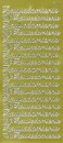 Sticker złoty 20870 - zawiadomienie x1 Sticker złoty 20870 - zawiadomienie x1