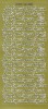 Sticker złoty 48358 - moc życzeń x1 Sticker złoty 48358 - moc życzeń x1