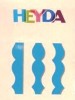 Nożyczki ozdobne Heyda - 14 Lisa x1