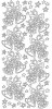 Sticker srebrny 02424 - dzwonki x1 Sticker srebrny 02424 - dzwonki x1