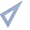 Ekierka Pratel 30cm 60 stopni x1 Ekierka Pratel 30cm 60 stopni x1